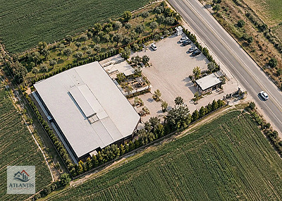 DİKİLİ ÇANAKKALE YOLU ÜZERİNDE 8.636 M² FABRİKA / ÜRETİM TESİSİ